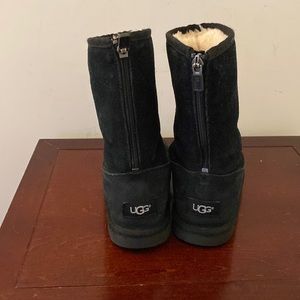 Girls UGG black boots